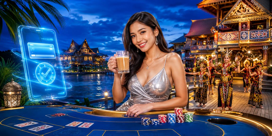 Baccarat bergaya Melayu di Sarawak Malaysia